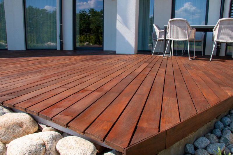 Finished Wooden Deck